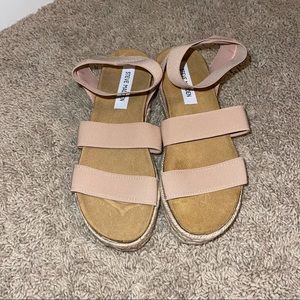 Steve Madden Kimmie Black Espadrille Sandals